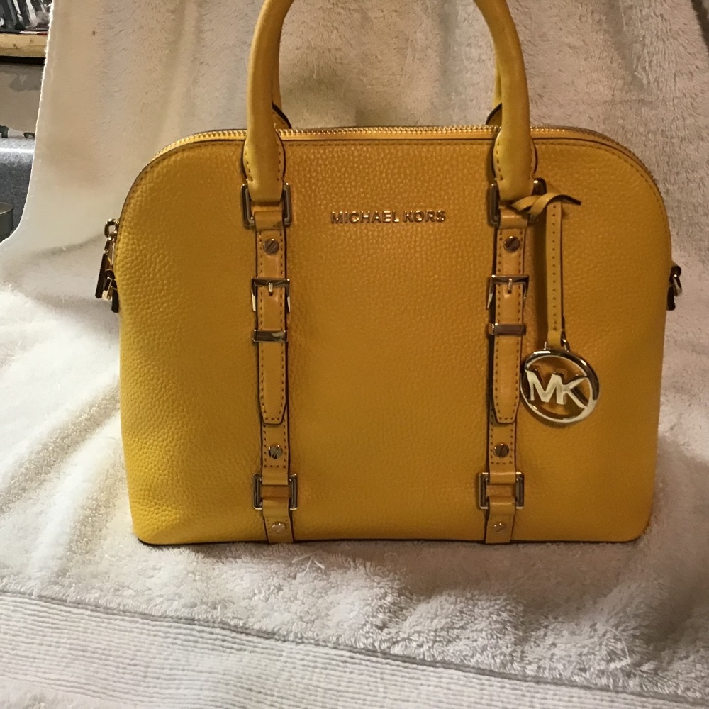 Michael Kors Bedford legacy dome satchel